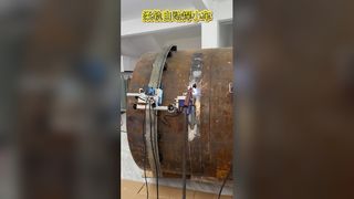 Magnetyczny wózek do spawania rur z oscylacją